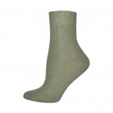 Жіночі шкарпетки Лонкаме ангора оливкові (6300)