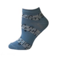 Жіночі шкарпетки ноти  (1100)
