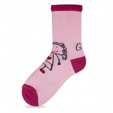 Дитячі шкарпетки "дівчинка рожеві" (1401)