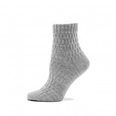 Жіночі шкарпетки напіввовняні сірі (6010)