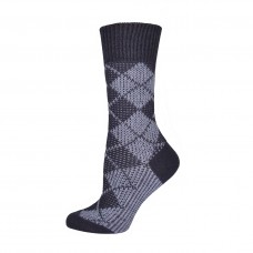 Жіночі шкарпетки Лонкаме напіввовна чорні (6500)