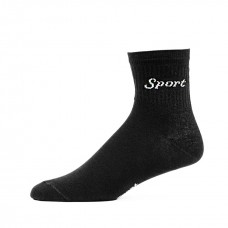 Чоловічі шкарпетки  спорт чорні (2106)