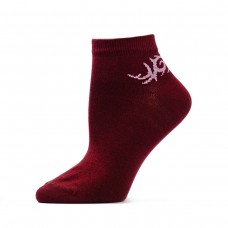 Жіночі шкарпетки короткі "тату бордо" (1120)