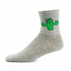 Чоловічі шкарпетки "кактус сірий" (2107)