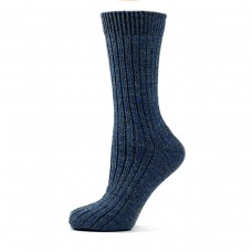 Підліткові шкарпетки напіввовна  сині (1604)