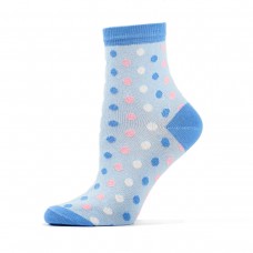 Жіночі шкарпетки (голубі горохи) (1085)