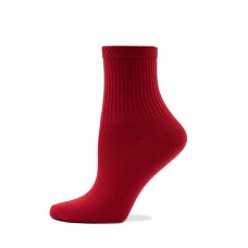 Women's red socks (1052)