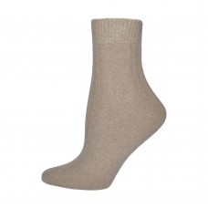 Женские носки Лонкаме ангора бежевые (6300)