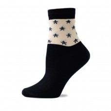  Women's blue star socks (1082)