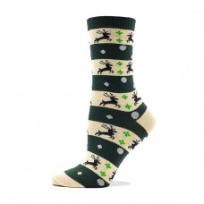 Women's socks "deer" (1091)