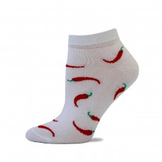  Women's white pepper socks (1100)