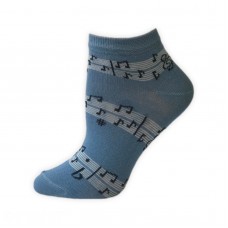 Жіночі шкарпетки ноти  (1100)