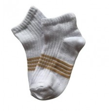 Дитячі шкарпетки полоска білі (1403)