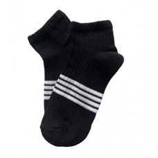 Дитячі шкарпетки полоска чорні (1403)