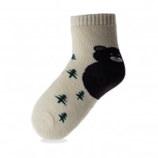 Дитячі шкарпетки махрові"ведмідь" молочні(1404)