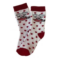 Children socks terry  white (1404)