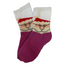 Children socks terry  white (1404)