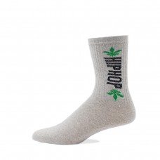 Men's socks "hip-hop" gray (2107)