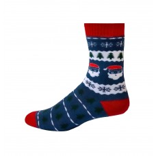 Men's terry socks New Year's (3065)