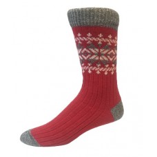 Чоловічі шкарпетки напіввовна орнамент  (4500)