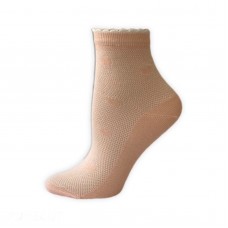 Женские носки Сердце сетка  (5080)  Женские носки Сердце сетка  (5080)