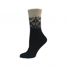 Women's socks Lonkame Angora Snowflake (6301)