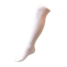 Підколінки жіночі Лонкаме ангора білі  (6514) Підколінки жіночі Лонкаме ангора білі  (6514)