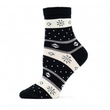 Женские носки снежинки (1085)
